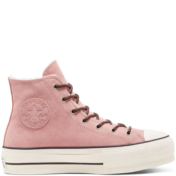 Womens Sherpa Chuck Taylor All Star  Platform High Top